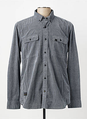 Chemise manches longues coupe cintrée gris CAMEL ACTIVE homme