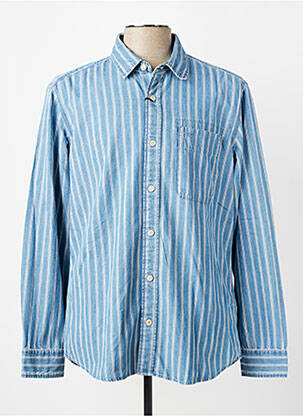 Chemise manches longues coupe cintrée bleu CAMEL ACTIVE homme