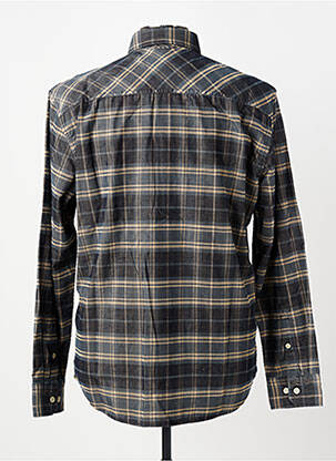 Chemise manches longues imprimé écossais gris CAMEL ACTIVE homme