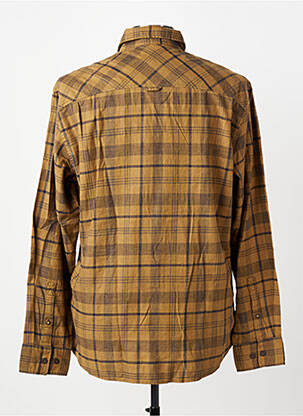 Chemise manches longues imprimé écossais beige CAMEL ACTIVE homme