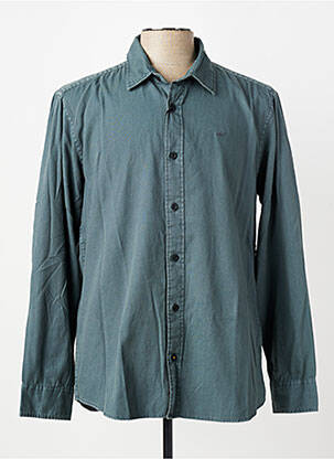 Chemise manches longues coupe cintrée vert CAMEL ACTIVE homme