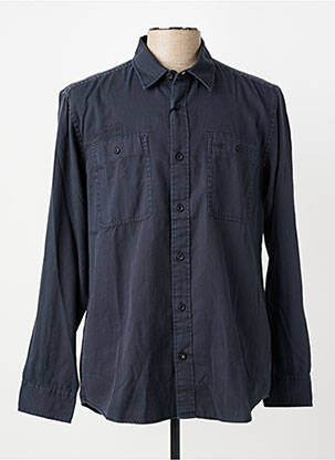 Chemise manches longues coupe cintrée bleu CAMEL ACTIVE homme