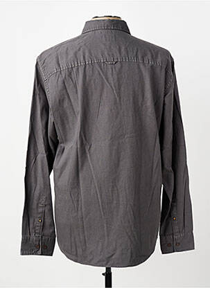 Chemise manches longues coupe cintrée gris CAMEL ACTIVE homme