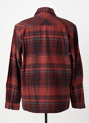Chemise manches longues imprimé écossais orange CAMEL ACTIVE homme