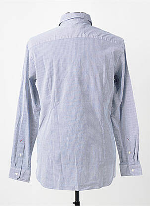 Chemise manches longues coupe cintrée bleu U.S. POLO ASSN homme