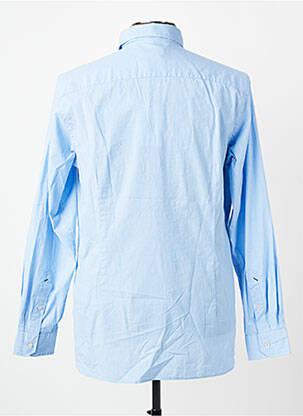 Chemise manches longues coupe cintrée bleu U.S. POLO ASSN homme