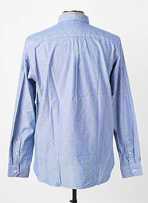 Chemise manches longues coupe cintrée bleu U.S. POLO ASSN homme