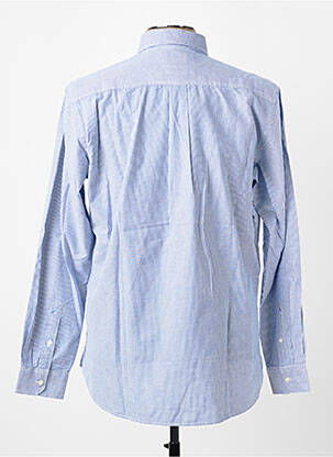 Chemise manches longues coupe cintrée bleu U.S. POLO ASSN homme