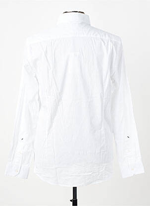 Chemise manches longues coupe cintrée blanc U.S. POLO ASSN homme
