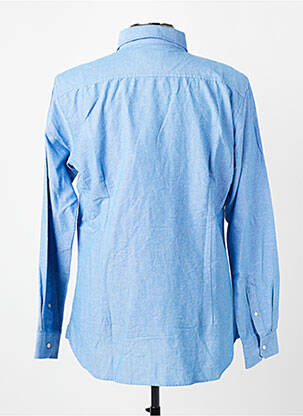 Chemise manches longues coupe cintrée bleu U.S. POLO ASSN homme