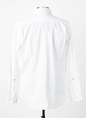 Chemise manches longues coupe cintrée blanc U.S. POLO ASSN homme