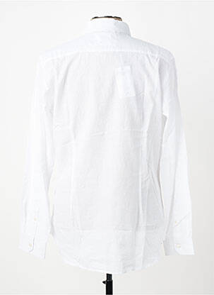 Chemise manches longues coupe cintrée blanc U.S. POLO ASSN homme