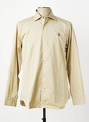 Chemise manches longues coupe cintrée vert U.S. POLO ASSN homme