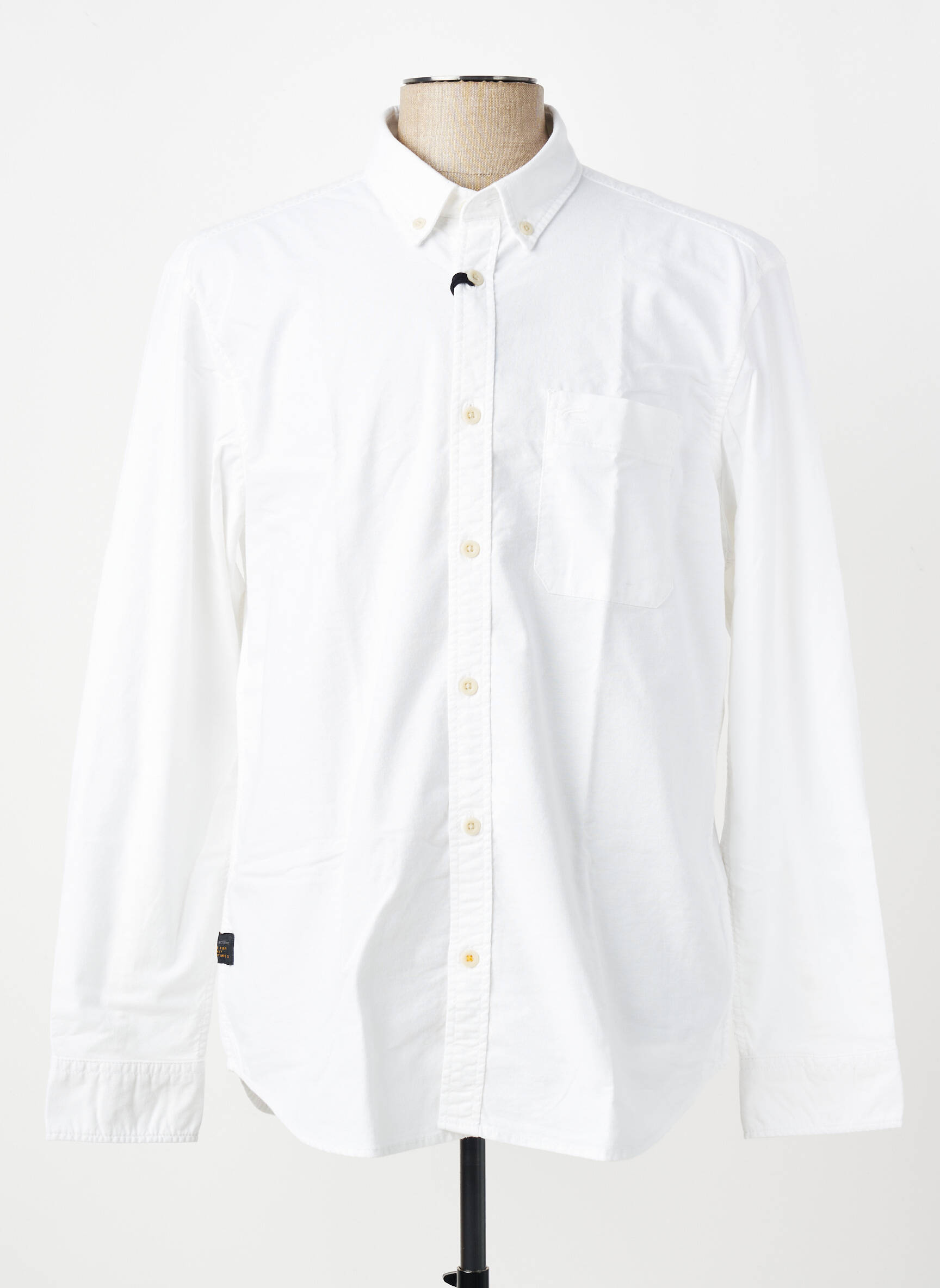 Chemise manches longues coupe cintrée blanc CAMEL ACTIVE homme