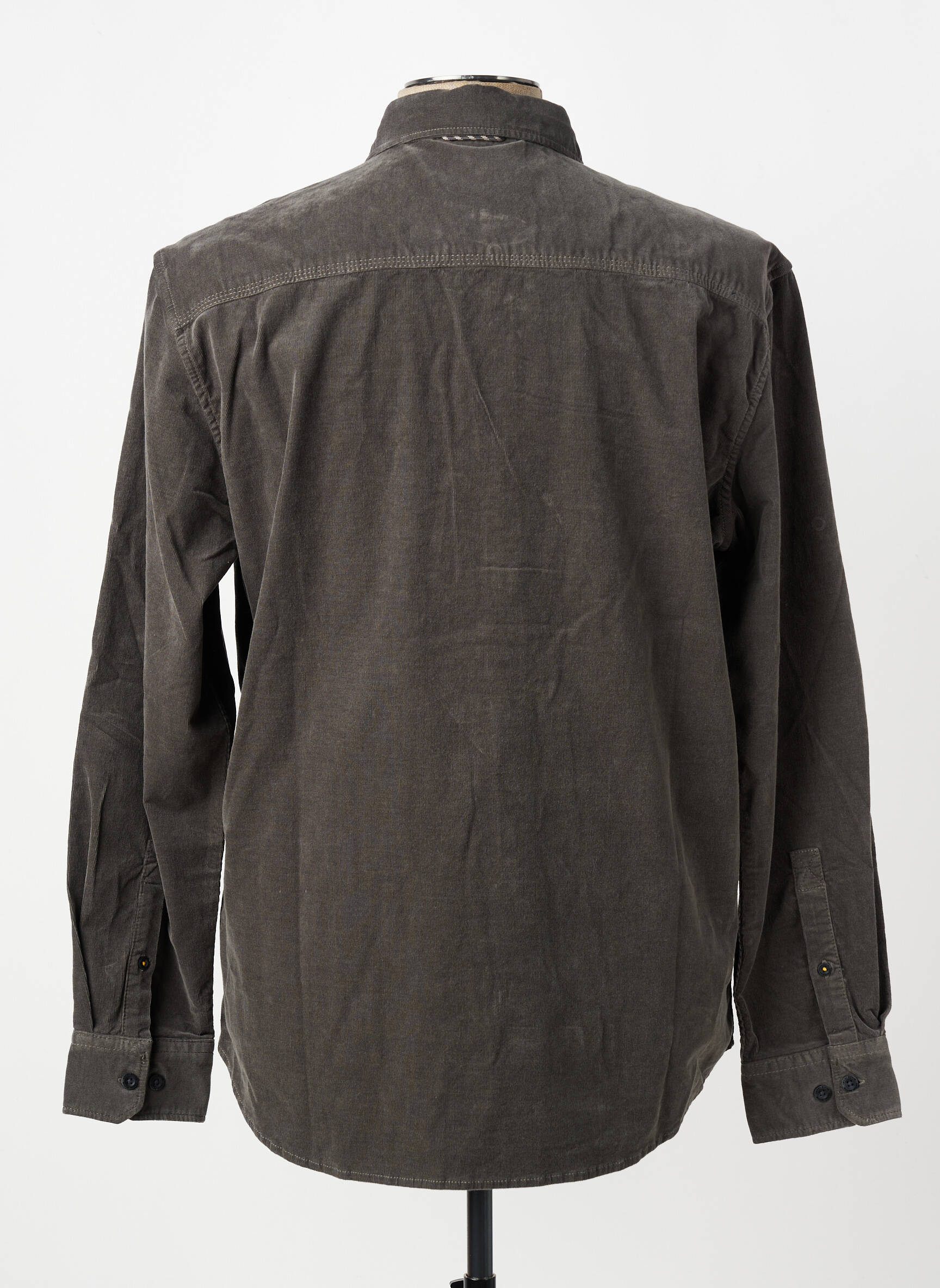 Chemise manches longues coupe cintrée gris CAMEL ACTIVE homme