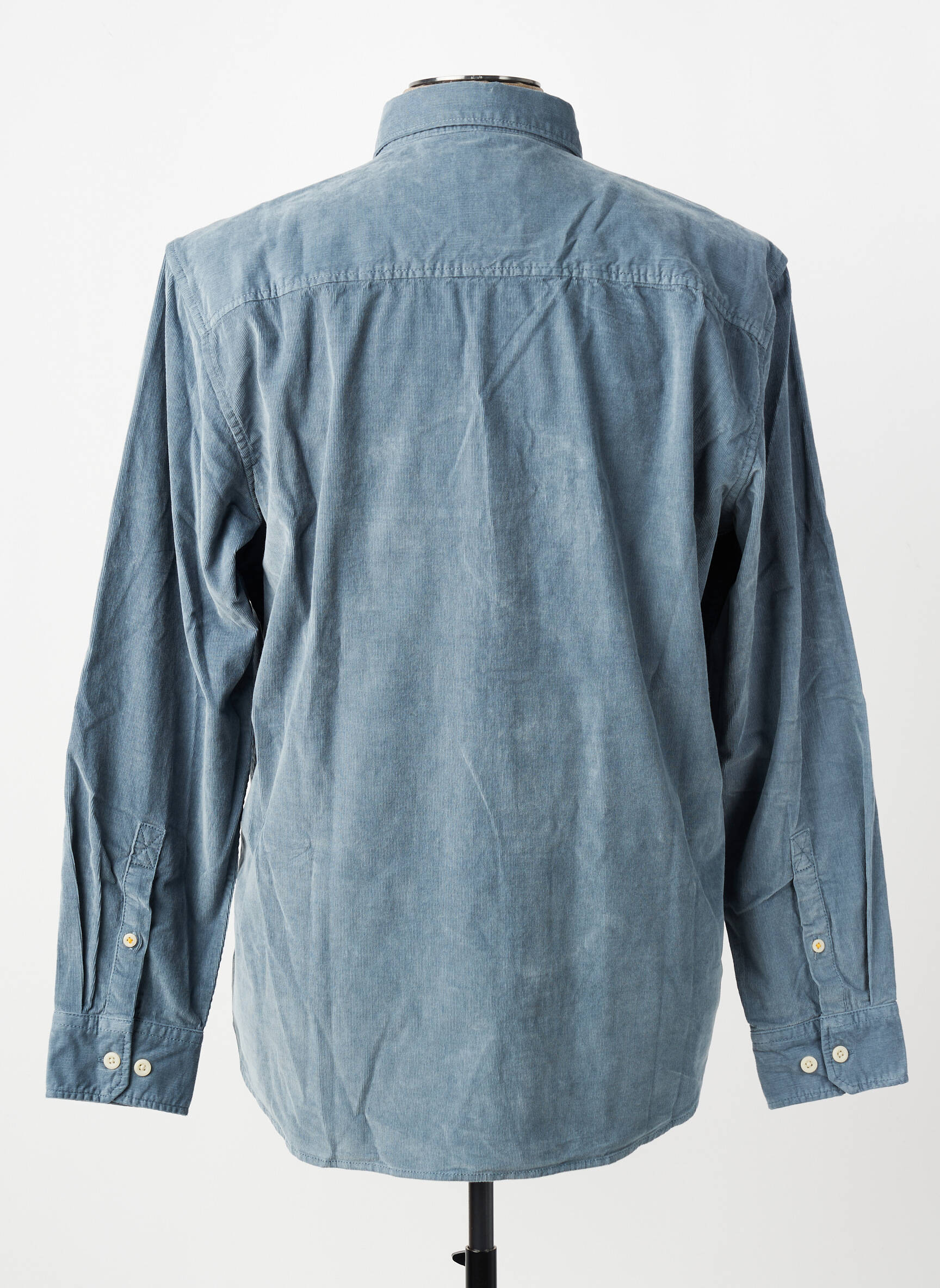 Chemise manches longues coupe cintrée bleu CAMEL ACTIVE homme