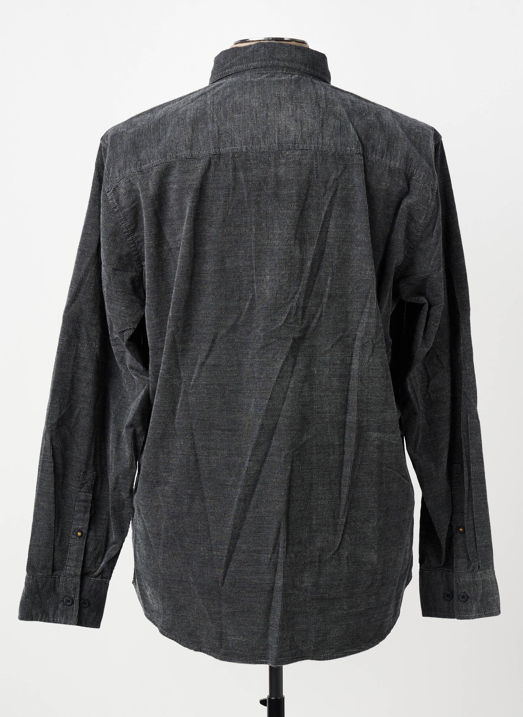 Chemise manches longues coupe cintrée gris fonce CAMEL ACTIVE homme