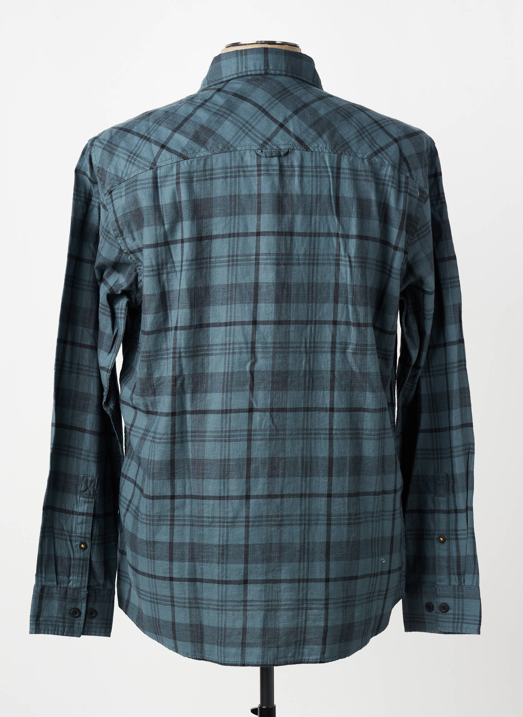 Chemise manches longues imprimé écossais gris CAMEL ACTIVE homme
