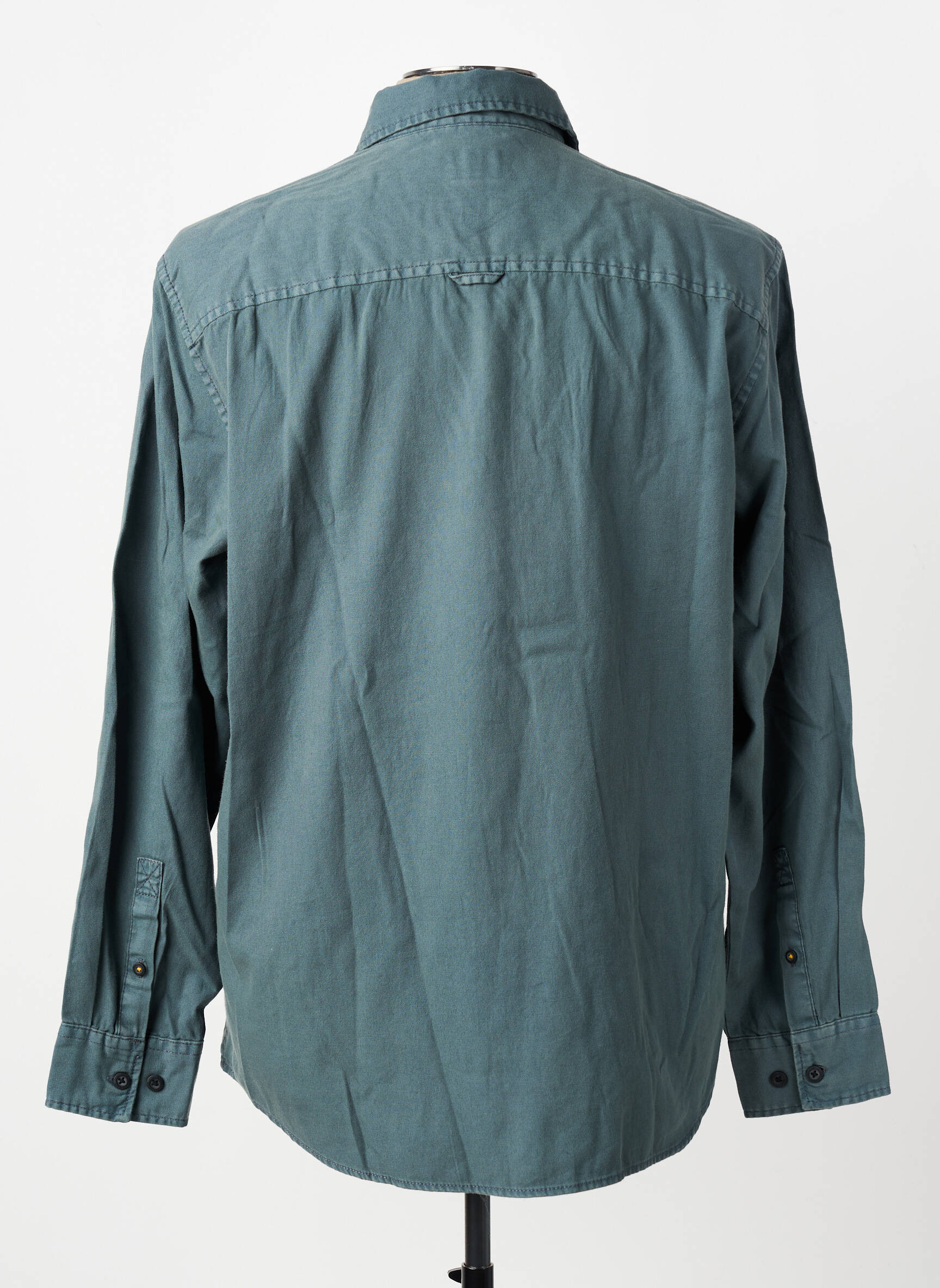 Chemise manches longues coupe cintrée vert CAMEL ACTIVE homme