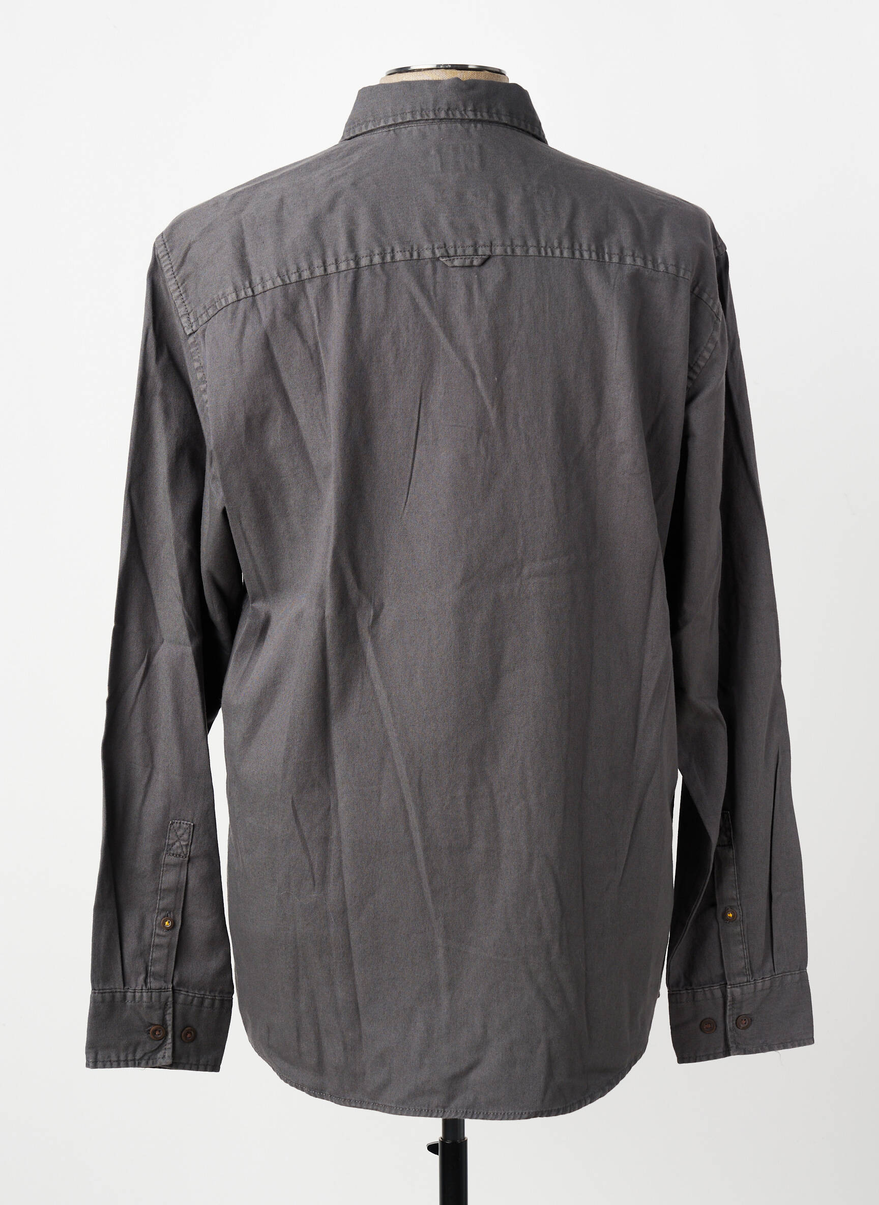 Chemise manches longues coupe cintrée gris CAMEL ACTIVE homme