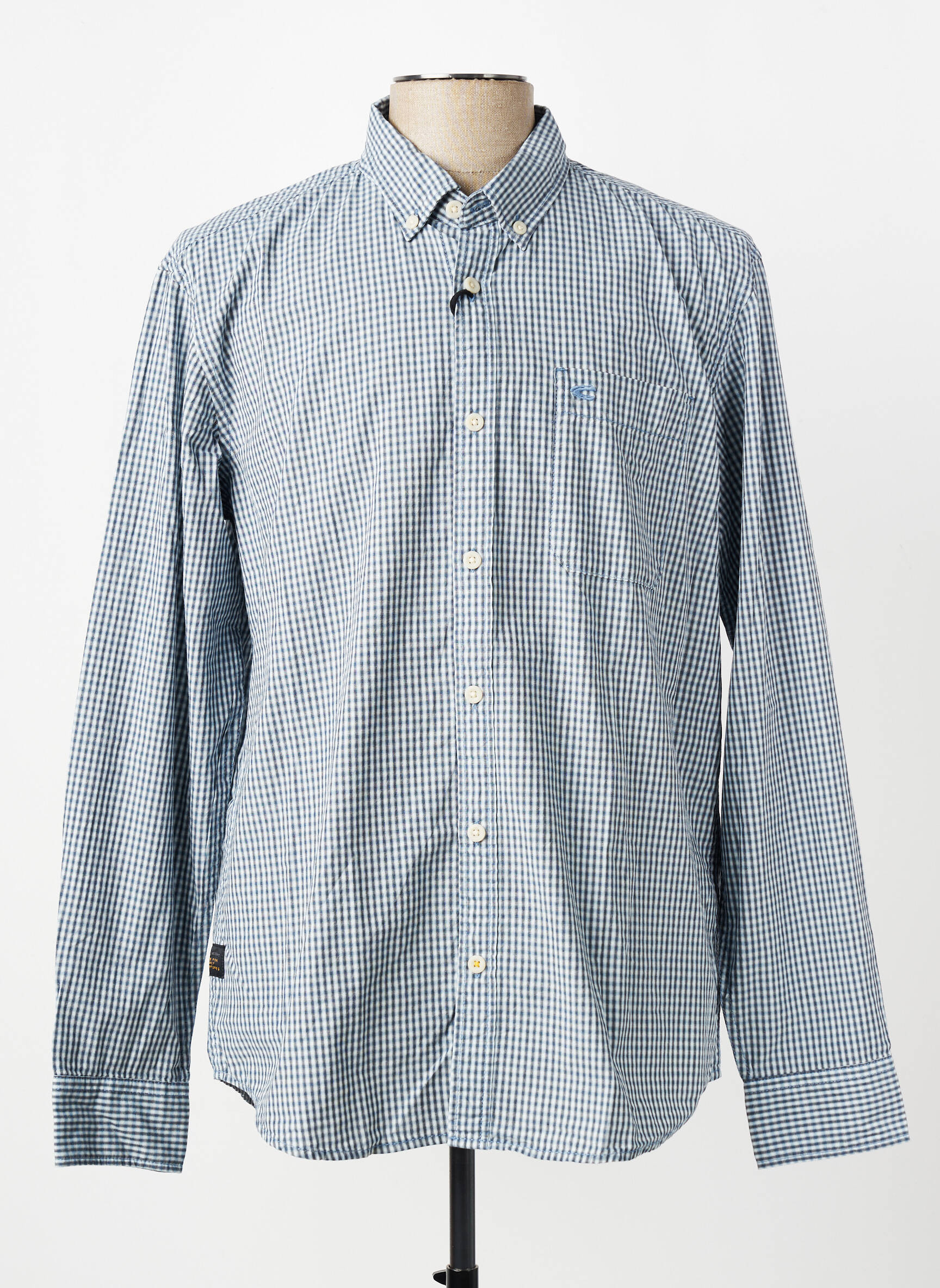 Chemise manches longues coupe cintrée gris CAMEL ACTIVE homme