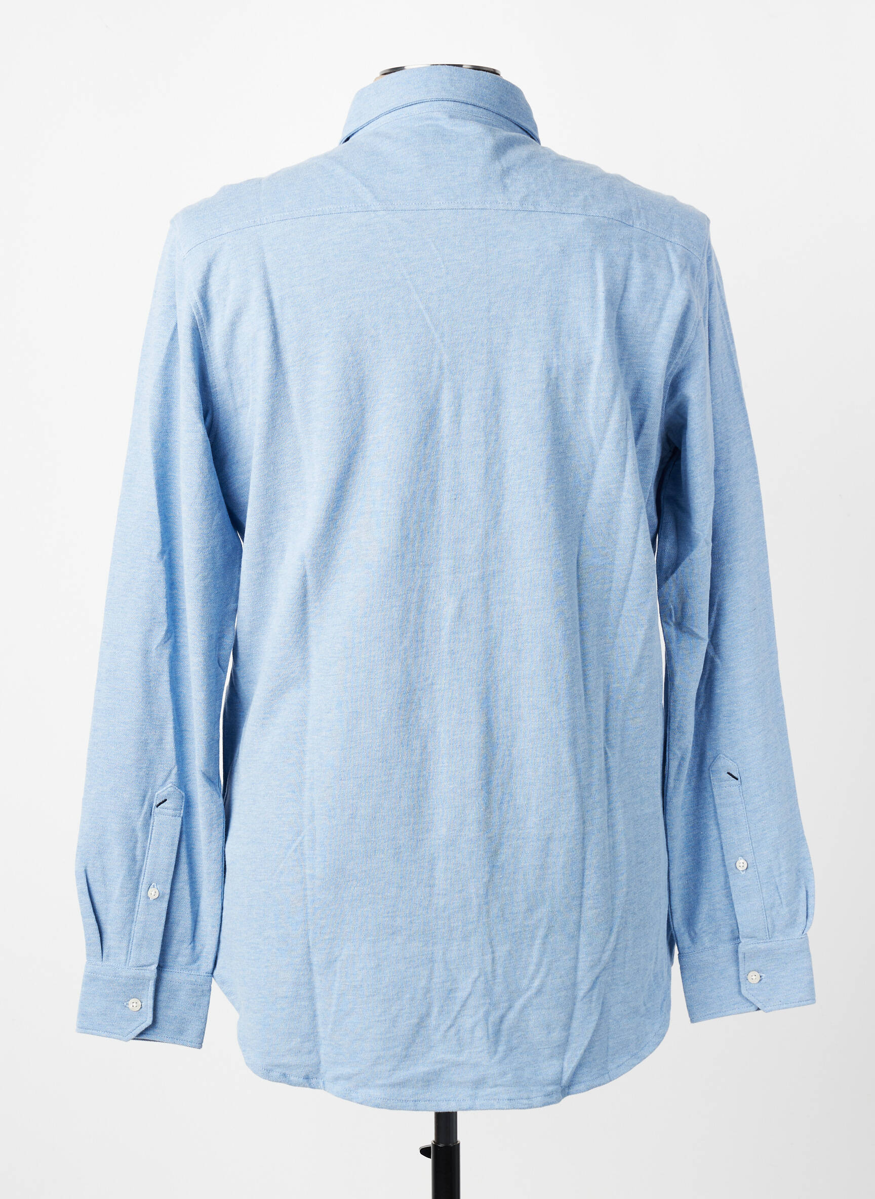 Chemise manches longues coupe cintrée bleu U.S. POLO ASSN homme