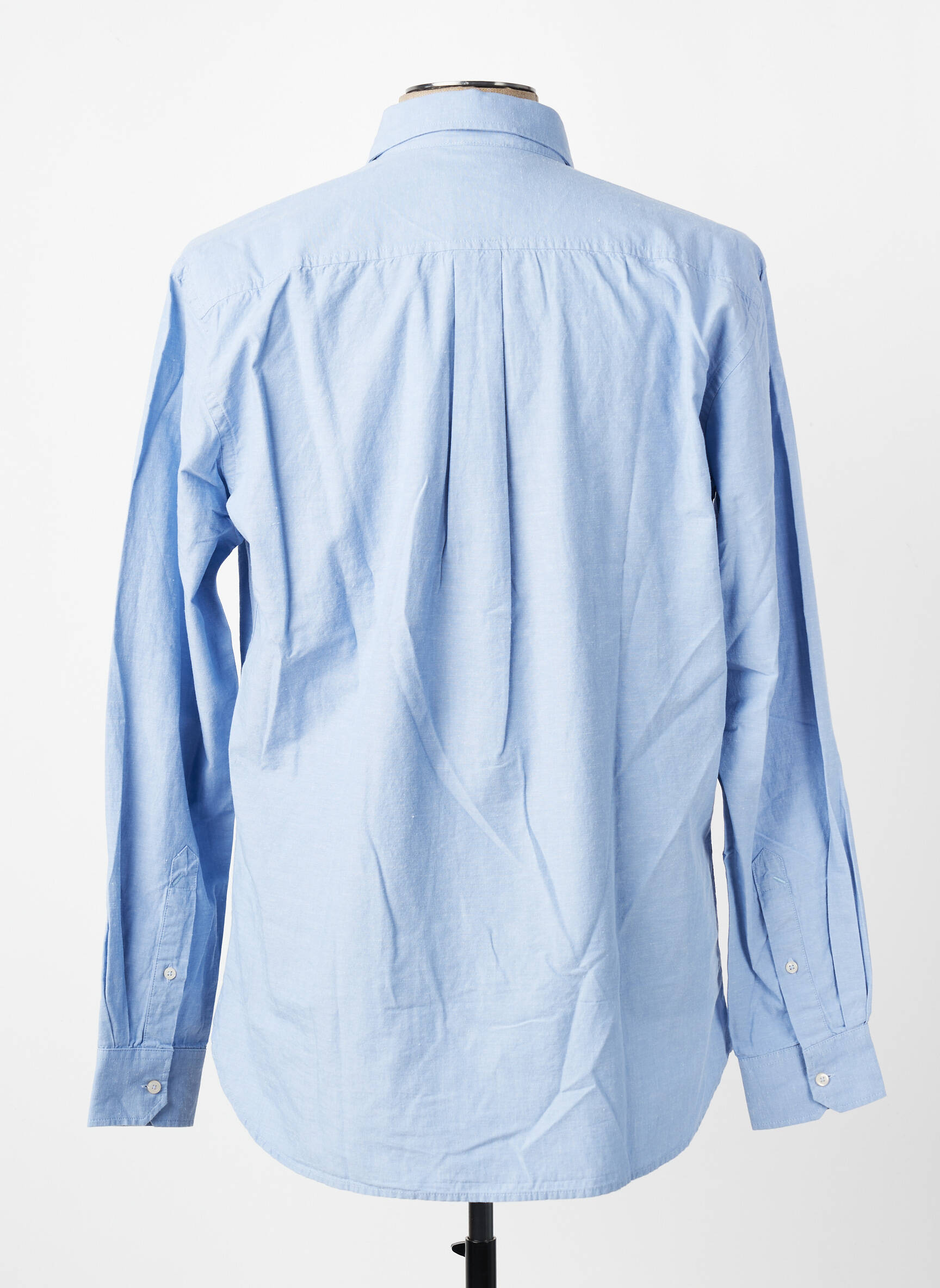 Chemise manches longues coupe cintrée bleu U.S. POLO ASSN homme