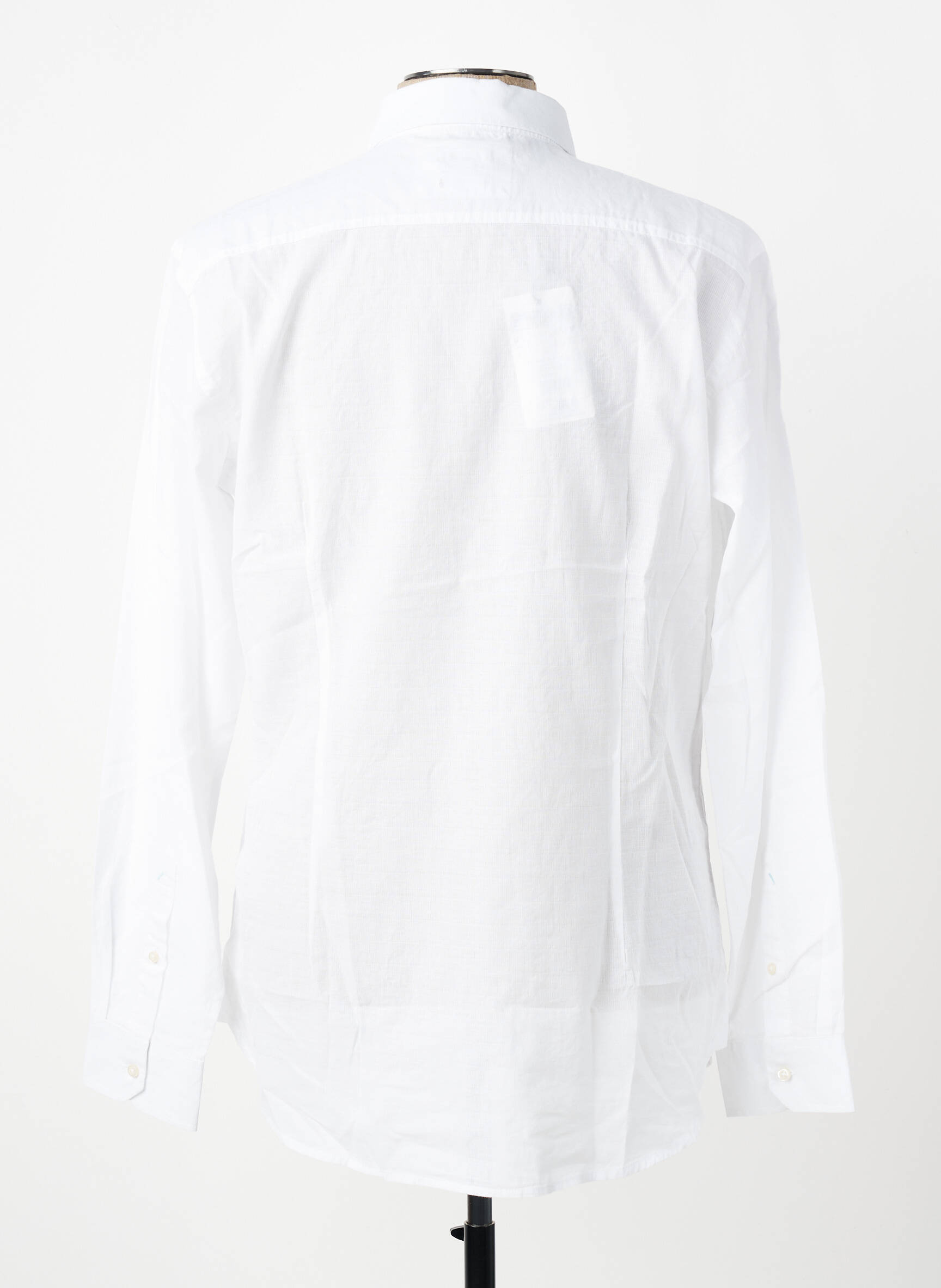 Chemise manches longues coupe cintrée blanc U.S. POLO ASSN homme
