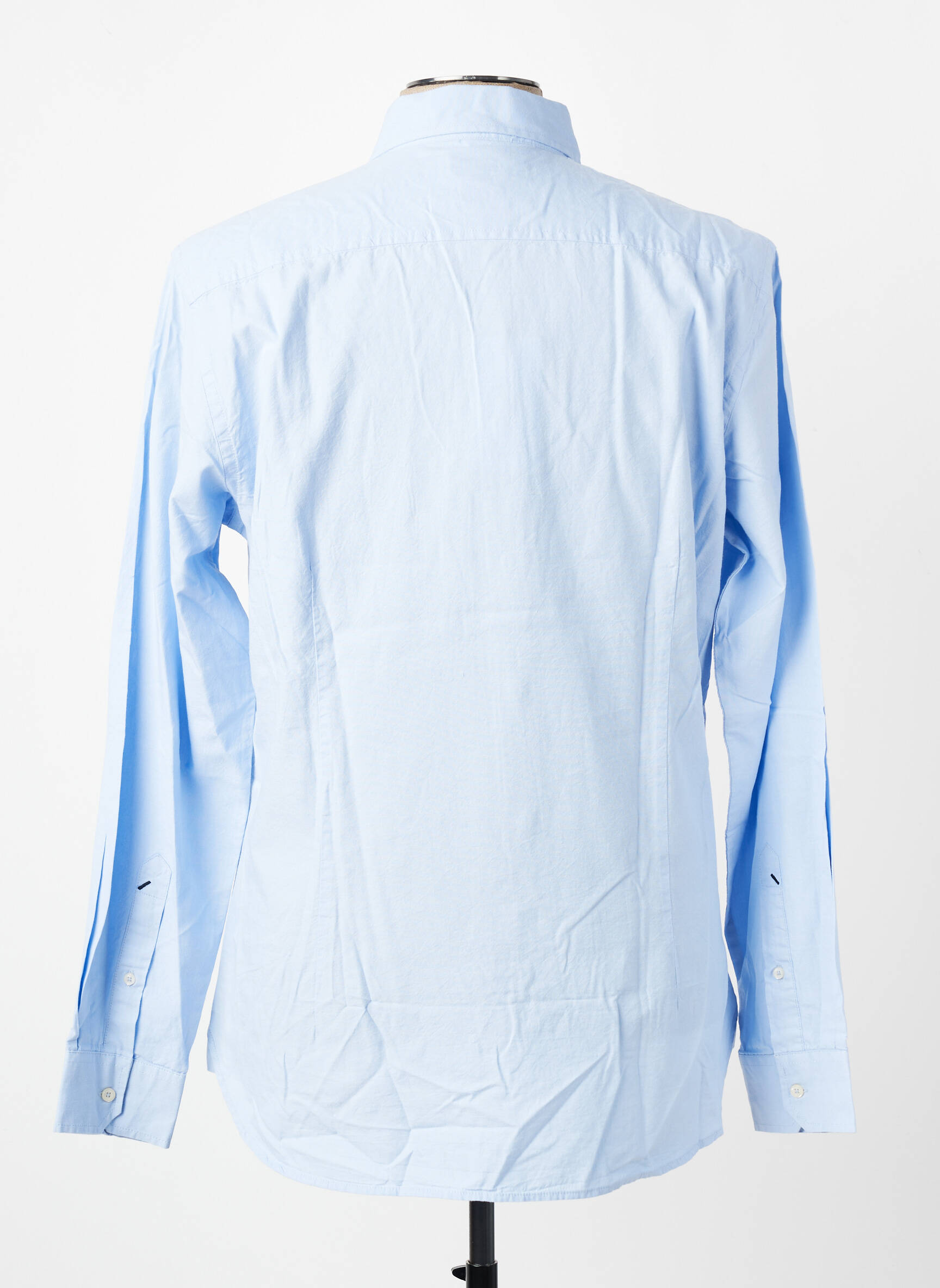 Chemise manches longues coupe cintrée bleu U.S. POLO ASSN homme