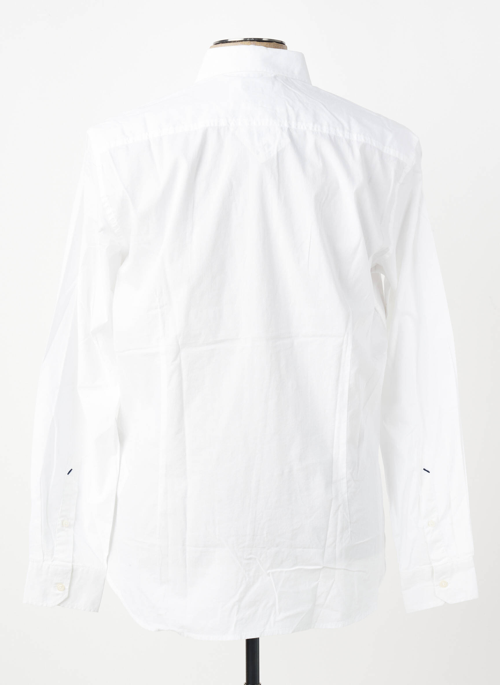 Chemise manches longues coupe cintrée blanc U.S. POLO ASSN homme