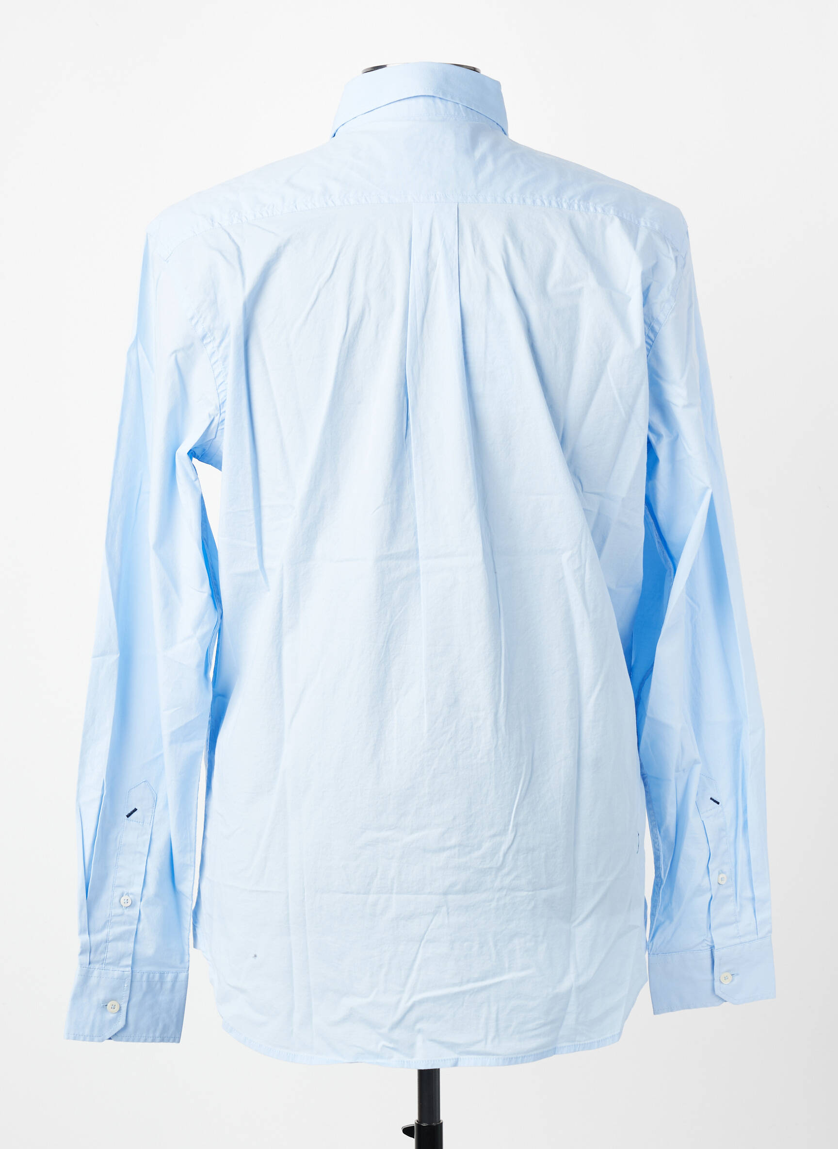 Chemise manches longues coupe cintrée bleu U.S. POLO ASSN homme