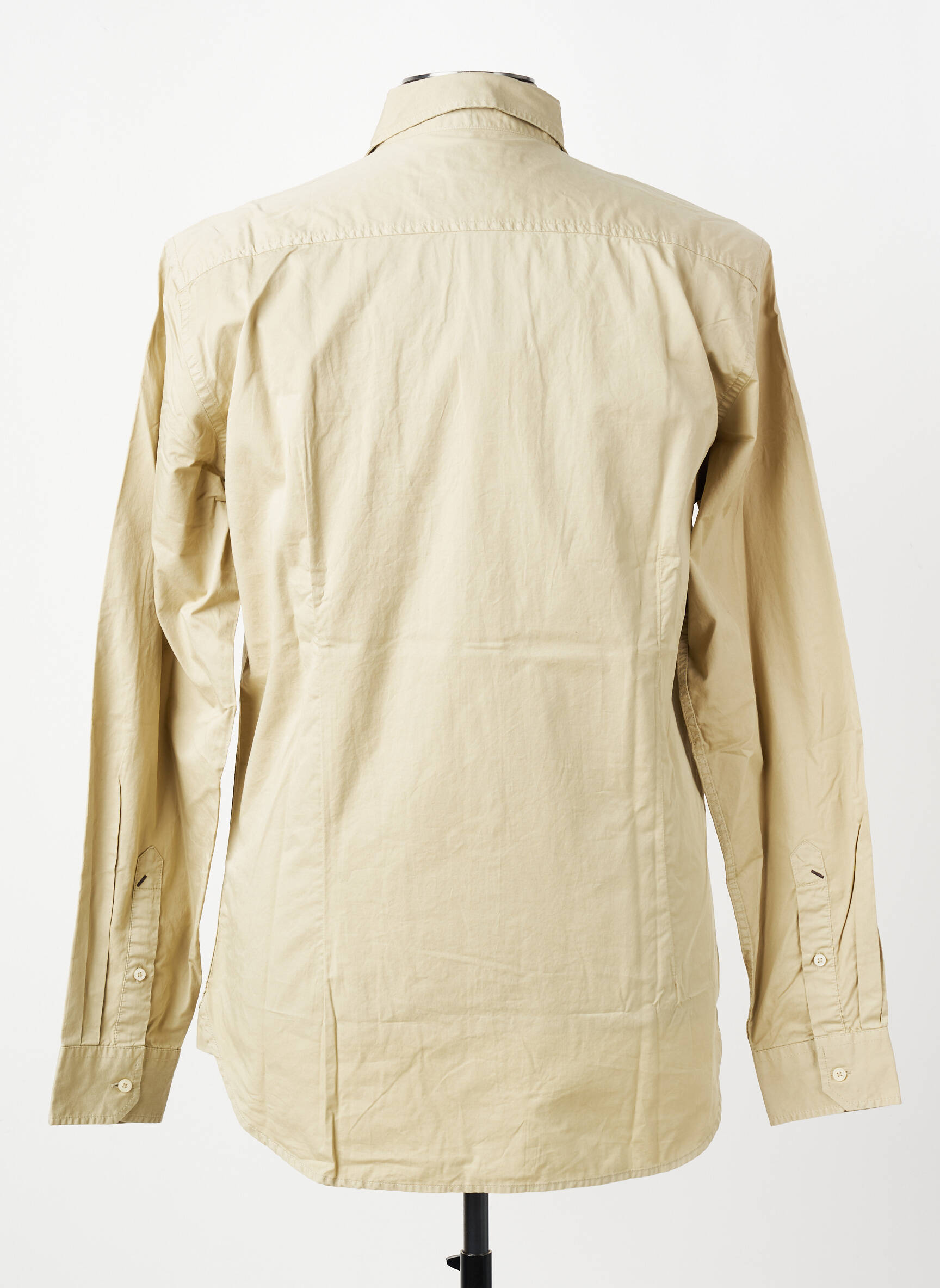 Chemise manches longues coupe cintrée vert U.S. POLO ASSN homme