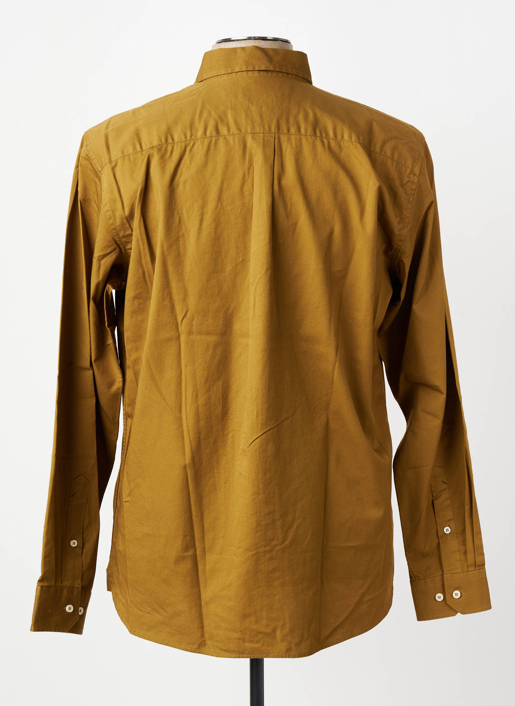 Chemise manches longues coupe cintrée vert U.S. POLO ASSN homme