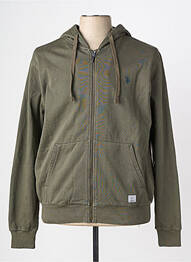 Veste casual resserrée sur le bas vert U.S. POLO ASSN homme