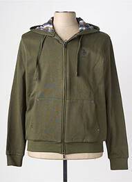 Veste casual resserrée sur le bas vert U.S. POLO ASSN homme