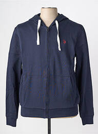 Veste casual resserrée sur le bas bleu U.S. POLO ASSN homme