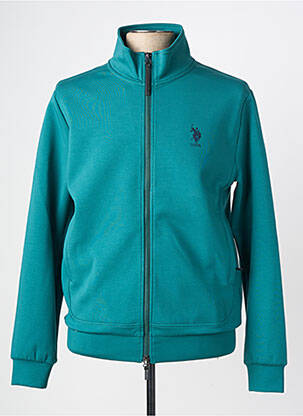 Veste casual resserrée sur le bas vert U.S. POLO ASSN homme