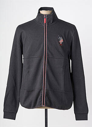 Veste casual poches noir U.S. POLO ASSN homme