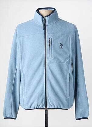Polaire resserrée sur le bas bleu U.S. POLO ASSN homme