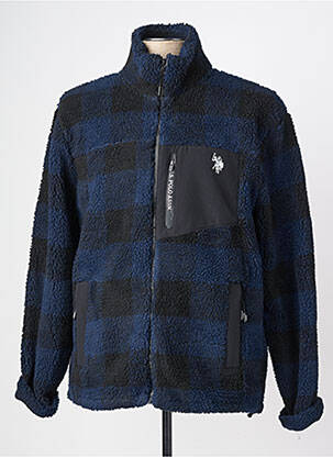 Polaire coupe cintrée bleu U.S. POLO ASSN homme