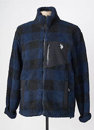 Polaire coupe cintrée bleu U.S. POLO ASSN homme