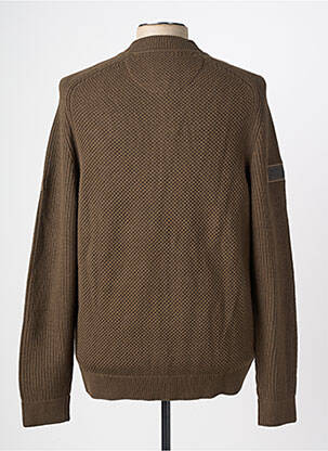 Gilet manches longues col v vert CAMEL ACTIVE homme