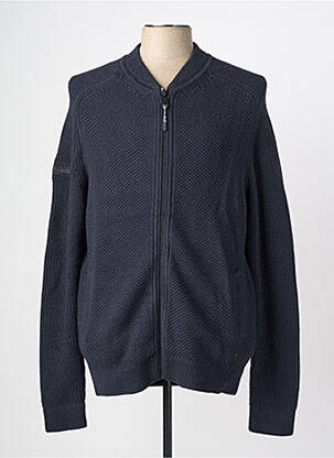 Gilet manches longues col v bleu CAMEL ACTIVE homme