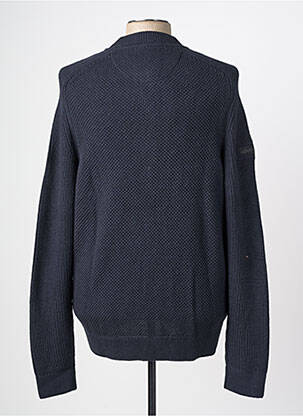 Gilet manches longues col v bleu CAMEL ACTIVE homme