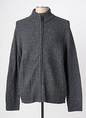Gilet manches longues tissage chiné gris CAMEL ACTIVE homme