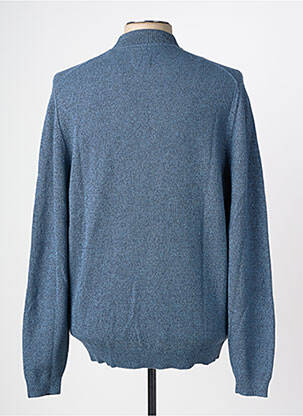 Gilet manches longues tissage chiné bleu CAMEL ACTIVE homme