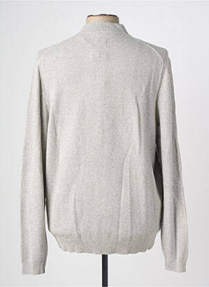 Gilet manches longues tissage chiné gris CAMEL ACTIVE homme