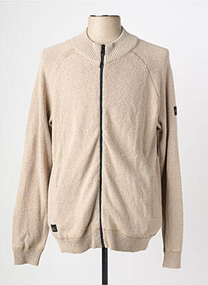 Gilet manches longues manches longues beige CAMEL ACTIVE homme