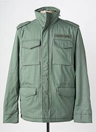 Parka finition intérieure doublure satiné sans capuche vert U.S. POLO ASSN homme