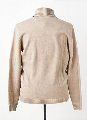 Pull maille tricot manches longues beige U.S. POLO ASSN homme